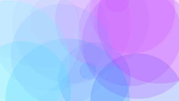 Wallpaper Circle, Desktop, And, Blur, Blue, Pink, Abstract, Pastel