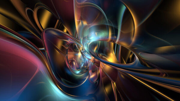 Wallpaper Fractal, Desktop, Art, Colorful, Abstract