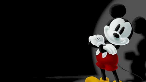 Wallpaper Black, Disney, Background, Mickey