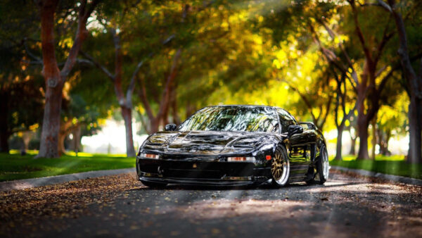 Wallpaper Desktop, NSX, Black, Acura, Jdm, Car