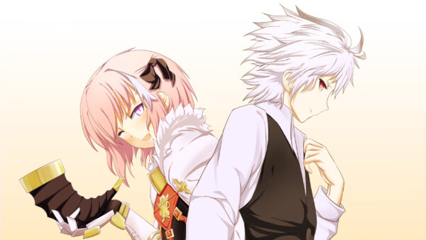 Wallpaper And, Background, Astolfo, White, Yellow, With, Sieg, Desktop