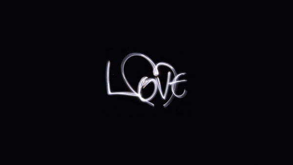 Wallpaper Black, Love, Word, Background