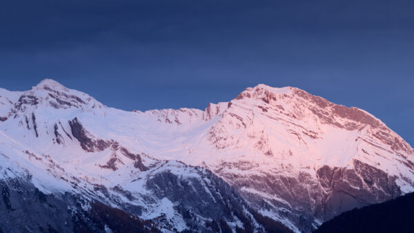 Wallpaper Sky, Nature, Snowy, Blue, Mobile, Background, Desktop, Beautiful, Mountain