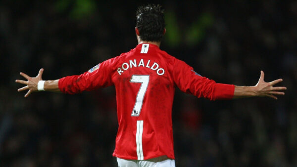 Wallpaper Cristiano, Wearing, Red, Dress, Ronaldo, CR7, Sports, Backside