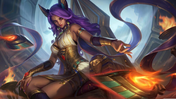 Wallpaper Mobile, Esmeralda, Cleopatra, Legends, Bang