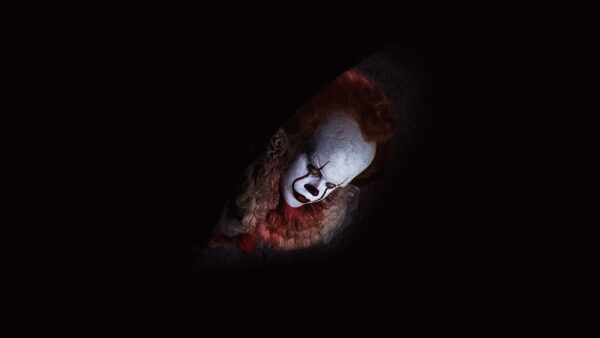 Wallpaper Background, Black, Pennywise