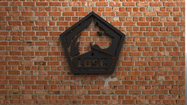 Wallpaper Soccer, Lille, Emblem, Logo, OSC