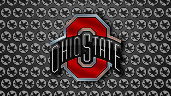 Wallpaper Red, Logo, Black, State, Ohio