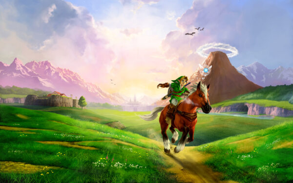 Wallpaper Time, Zelda, Ocarina, Legend