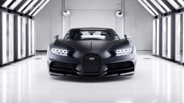 Wallpaper Noire, Chiron, 2020, Bugatti