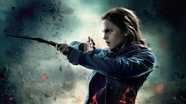 Wallpaper Hermione, Hallows, Part, Harry, Potter, Deathly