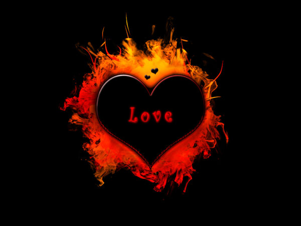 Wallpaper Love, Fire