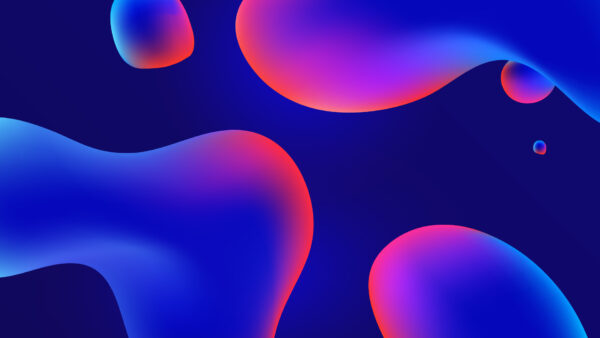 Wallpaper Neon, Bubbles