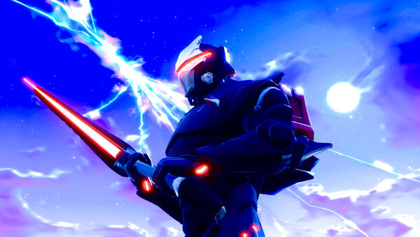 Wallpaper Omega, Fortnite