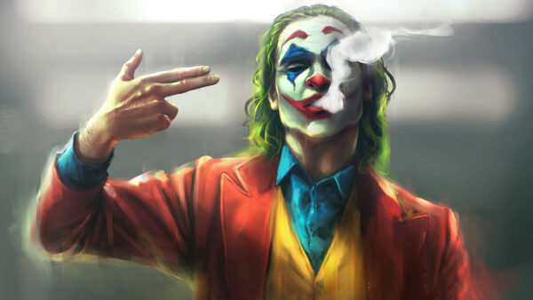 Wallpaper With, Joker, Smoke