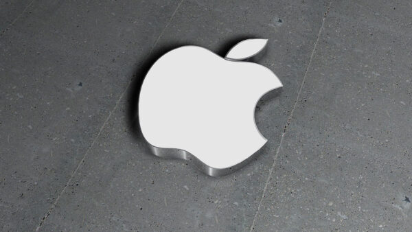 Wallpaper White, Floor, Cement, Apple, Desktop, Logo