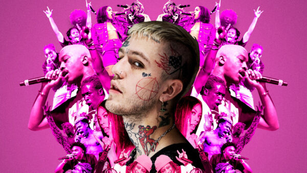 Wallpaper Rappers, Lil, Peep, Background, Face