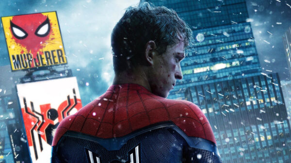 Wallpaper Spider-man, Tom, Holland, Way, Home