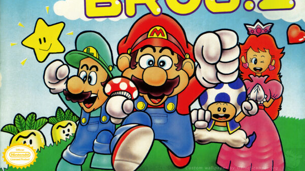 Wallpaper Peach, Mario, Princess, Luigi, Toad, Games