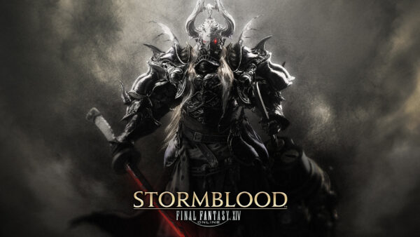 Wallpaper Red, Desktop, Warrior, Sword, With, Stormblood, Final, XIV, Fantasy, Games