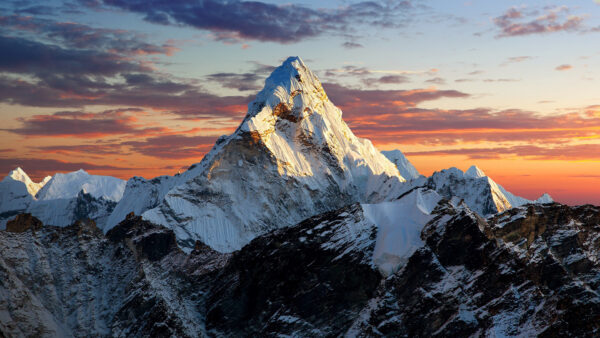 Wallpaper Travel, Nepal, Earth’s, Mountain,, Highest, Everest,, Mount