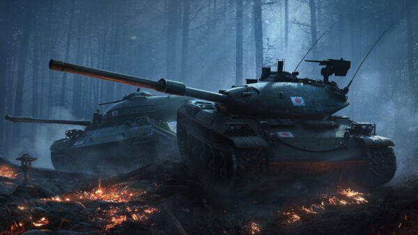 Wallpaper And, World, Trees, Tanks, Sunbeam, Games, Desktop, Background, With