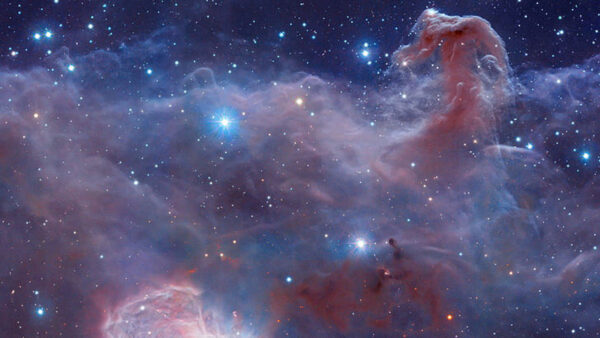Wallpaper Clouds, Space, Galaxy, White, Nebula, Sky, Blue, Glittering, Stars