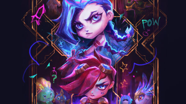 Wallpaper Jinx, Arcane