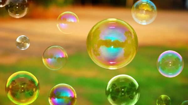 Wallpaper Transparent, Background, Colorful, Bubbles