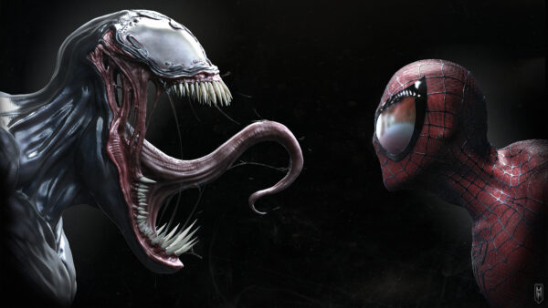 Wallpaper Venom, Spider-man