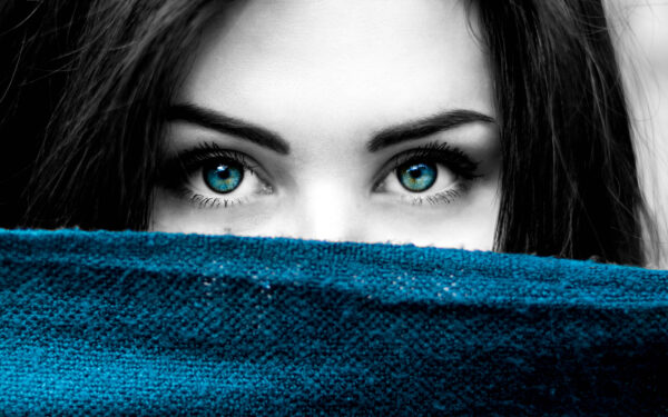 Wallpaper Blue, Eyes