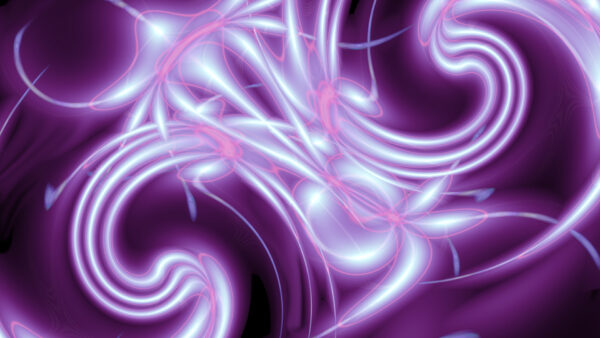 Wallpaper Neon, Purple, Trippy, Desktop