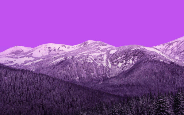 Wallpaper Mountains, Vivo, Purple, Stock