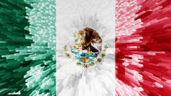 Wallpaper Mexican, Flag, Desktop