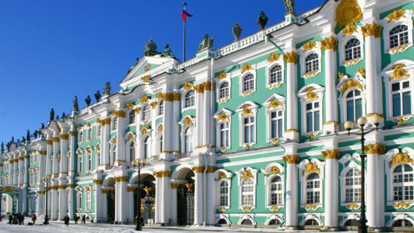 Wallpaper Travel, Saint, Palace, Russia, Petersburg