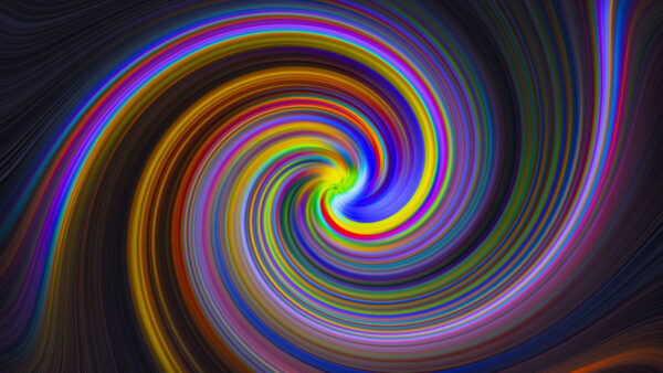 Wallpaper Desktop, Colorful, Mobile, Waves, Abstract, Spiral, Lines