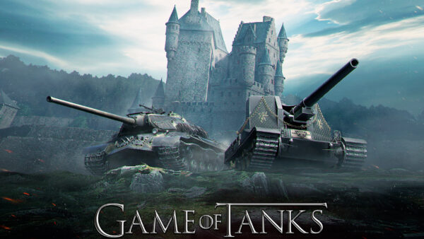 Wallpaper Tanks, With, World, Games, Castle, Background, Desktop