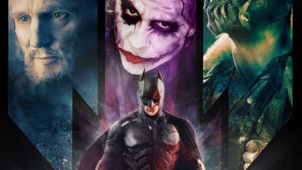 Wallpaper Dark, Knight, Joker, Batman, Trilogy, The