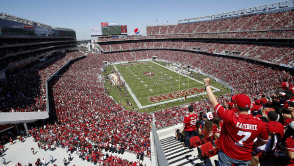 Wallpaper And, 49ERS, Aerial, Desktop, People, With, Full, View, Players, Stadium