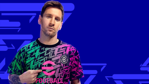 Wallpaper Messi, 2022, EFootball, Linoel