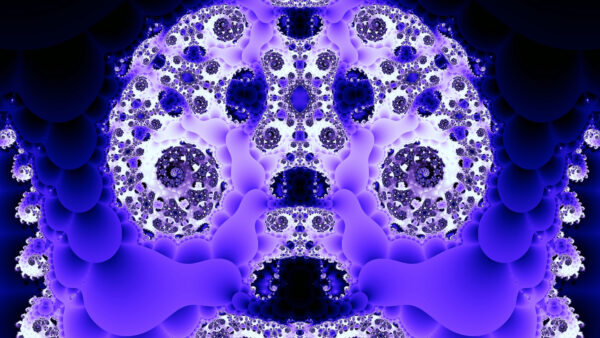 Wallpaper White, Purple, Design, Abstract, Blue, Mobile, Reflection, Pattern, Desktop, Fractal