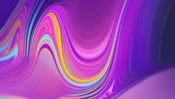 Wallpaper Colorful, Purple, Abstraction, Lines, Wavy, Abstract, Background