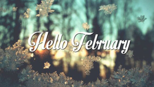Wallpaper Colorful, Background, Blur, Hello, February