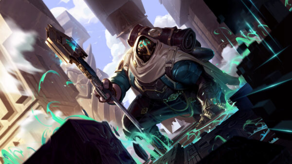 Wallpaper Hexplorer, Legends, League, Jax