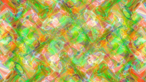 Wallpaper Colorful, Desktop, Abstract, White, Orange, Green