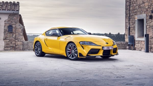 Wallpaper Desktop, Cars, 2020, Supra, Toyota