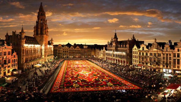 Wallpaper Palace, Grand, Travel, Belgium, Brussels