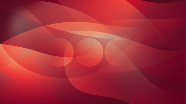 Wallpaper Orange, Waves, Red, And, Aesthetic, Desktop