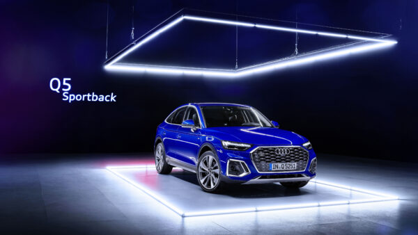 Wallpaper Sportback, 2020, Audi, Line, Blue, Cars, Desktop, TFSI, Quattro