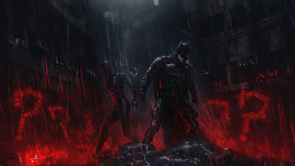 Wallpaper Comics, Dark, Catwoman, Batman, The, Background